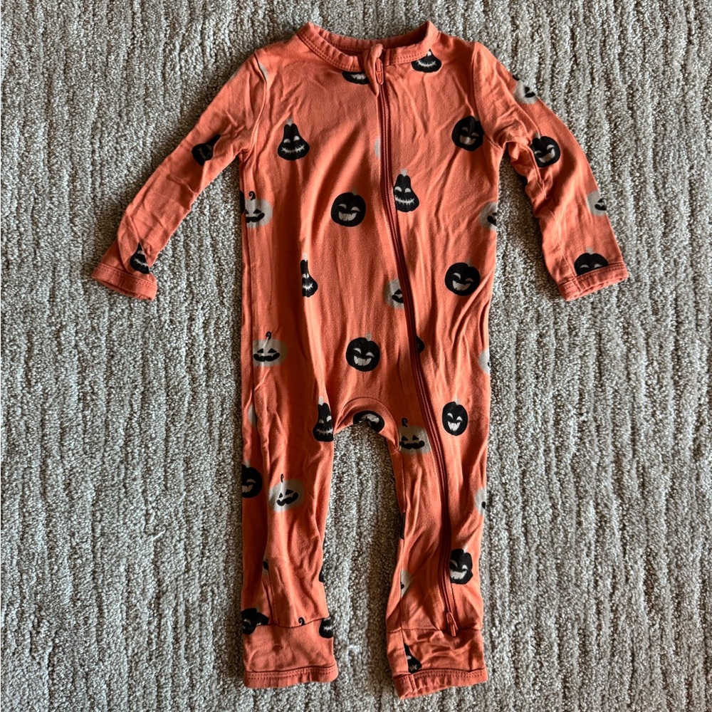 Kyte Baby Zippered Romper - Carve - 6-12m